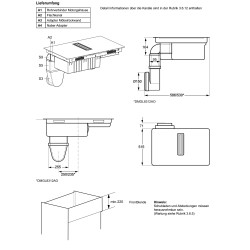 Electrolux DMGL8312AO, ComboBridge Easy Air d'évacuation