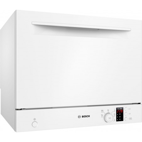 Bosch SKS2ITW00E, Série 2, Lave-vaisselle compact pose libre, 55 cm, Blanc