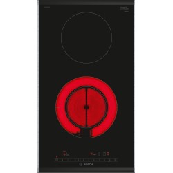 Bosch PKF375FP2E, Série 6, Table de cuisson électrique domino, 30 cm, Profils latéraux