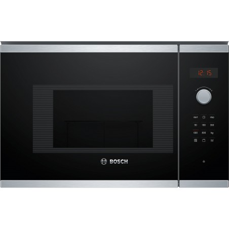 Bosch BEL523MS0, Série 4, Micro-ondes encastrable, 60 x 38 cm, Acien inoxydable