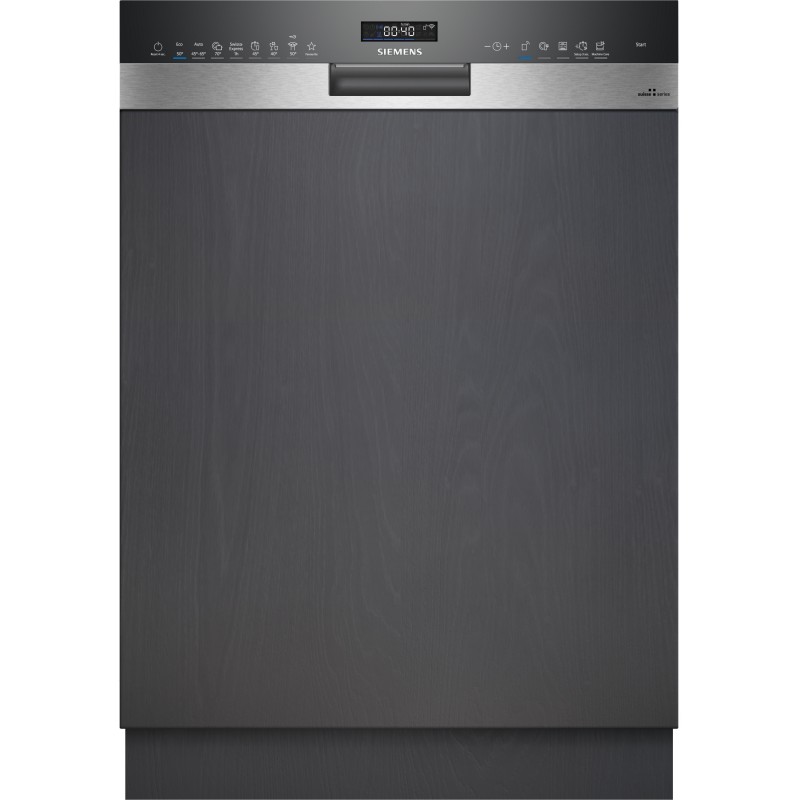Siemens SX55ZS01CH, iQ500, Lave-vaisselle semi-intégré, 60 cm, XXL, Séchage Zeolith