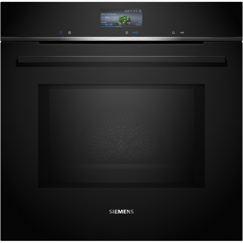 Siemens HM776G1B1C, iQ700, Four encastrable avec fonction micro-ondes, 60 x 60 cm, Noir