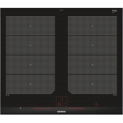 Siemens EX675LXC1E, iQ700, Table de cuisson à induction, 60 cm, noir