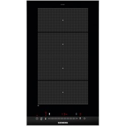 Siemens EX375FXB1E, iQ700, Table de cuisson Domino, Flex-Induction, 30 cm, Noir