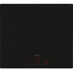 Siemens EH601HEB1E, iQ100, Table de cuisson à induction, 60 cm, noir