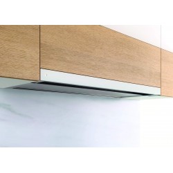 Berbel BEH 90 GL blanc, évacuation, Hotte encastrable Glassline (4011594-010)