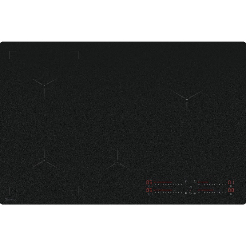 Electrolux GK78TSIBSO, Plan de cuisson à induction