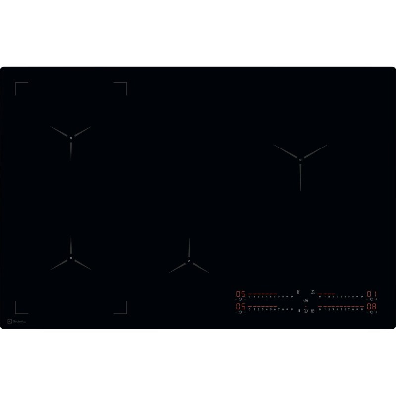 Electrolux GK78TSIBO, Plan de cuisson à induction