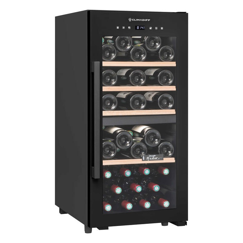 Climadiff CEPAGE33DZ, Cave à vin 2 zones
