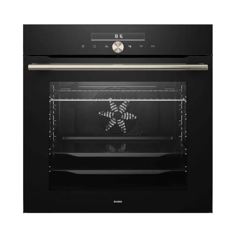 Asko OP86331, Four pyrolyse verre noir EURO