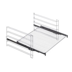 Electrolux TR1LFAV Rails télescopiques entièrement extensibles, revêtement antiadhésif