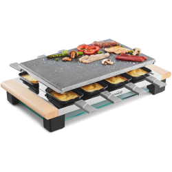 Set raclette LAGRANGE, 8 personnes + pierre