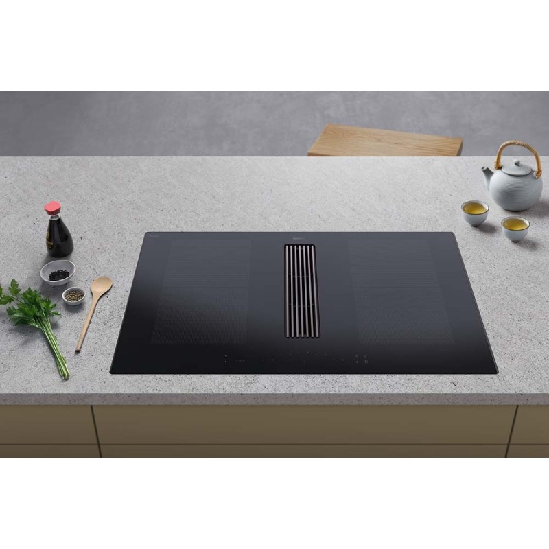 Wesco WKA 83 Piana Plus circuit fermé avec PlasmaMade, Plan de cuisson aspirant  circuit fermé (4013957-600)