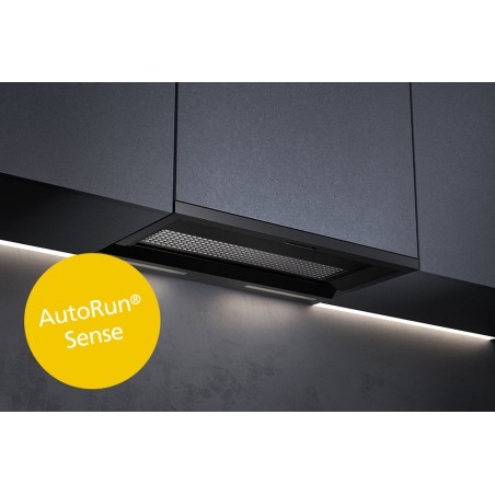 Wesco EVME 218-55 circuit fermé noir mat, hotte encastrable circuit fermé (4013489-220)