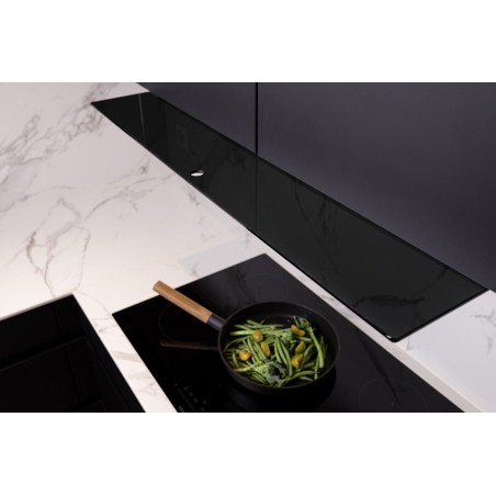 Wesco EVM 211-90 circuit fermé, verre noir, avec Plasma Compact, hotte encastrable (4011598-620)