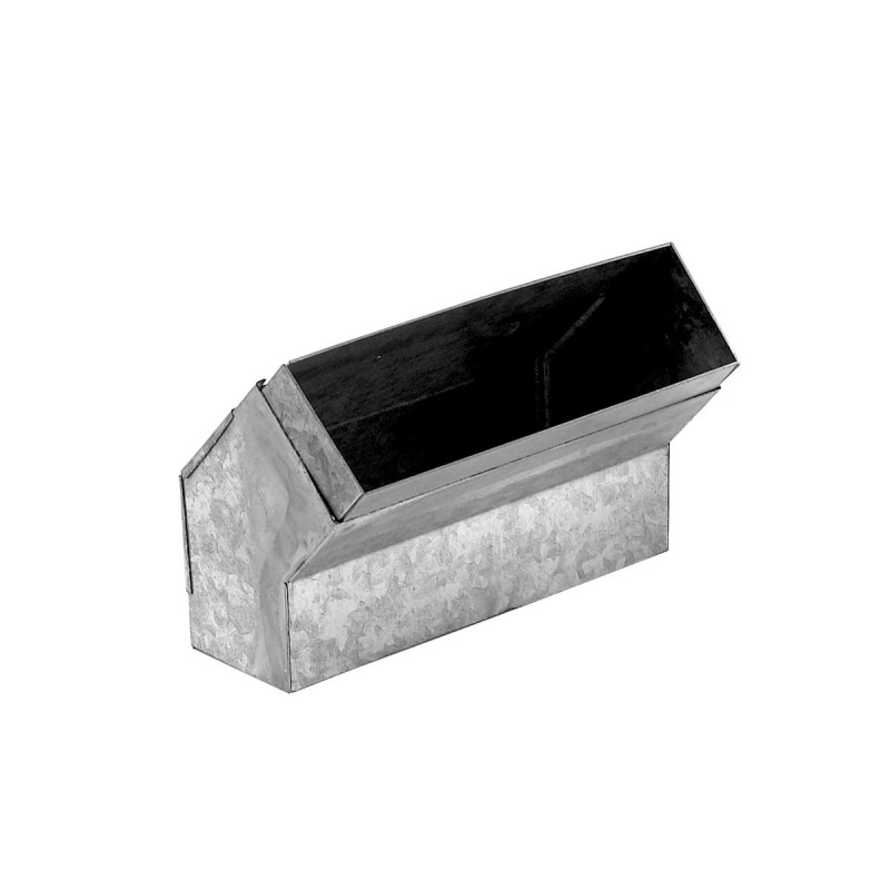 Wesco Gaine plate type 100 coude vertical 45°, L : 169 mm (4004111)