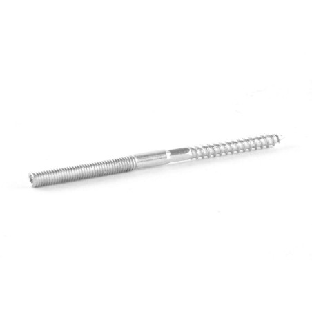 Wesco Vis à double filetage M8 130 mm, sans tête (4002307)