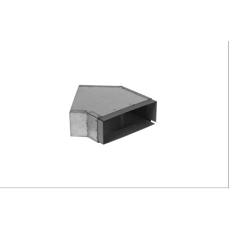 Wesco Gaine plate type 82 coude horizontal 45°, L : 280 mm (4000485)