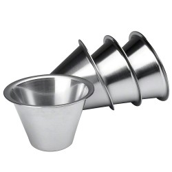 MIELE Timbales en inox (4 pièces) (91800971)