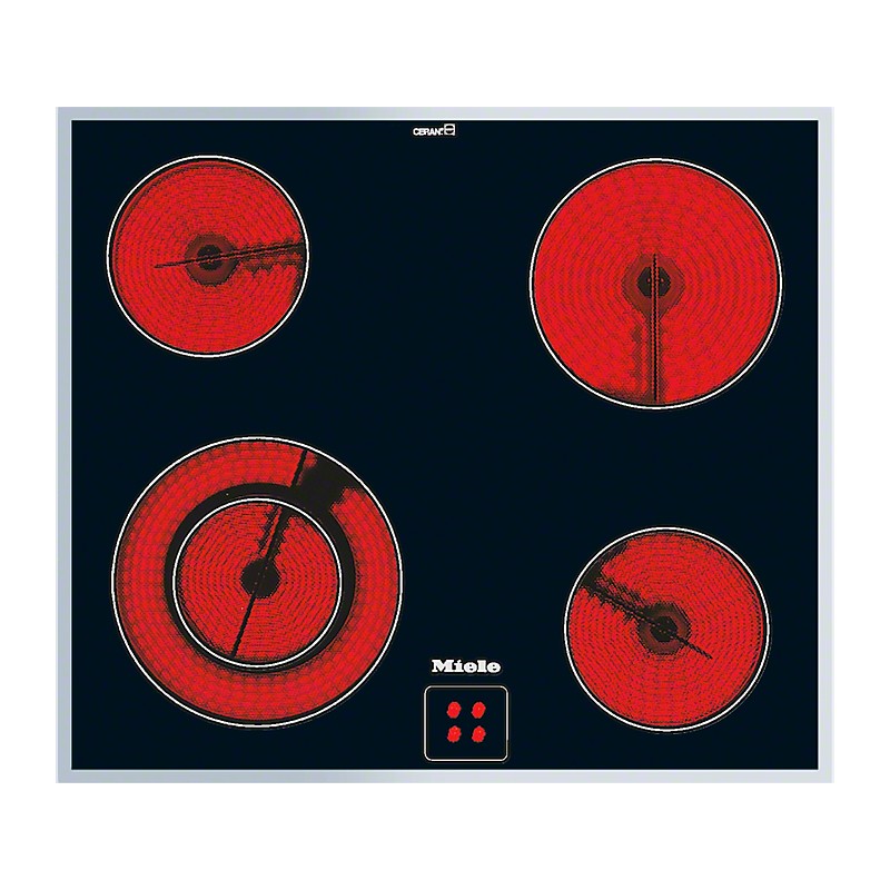 MIELE Plan de cuisson céramique KM 6012 400V (06946360)