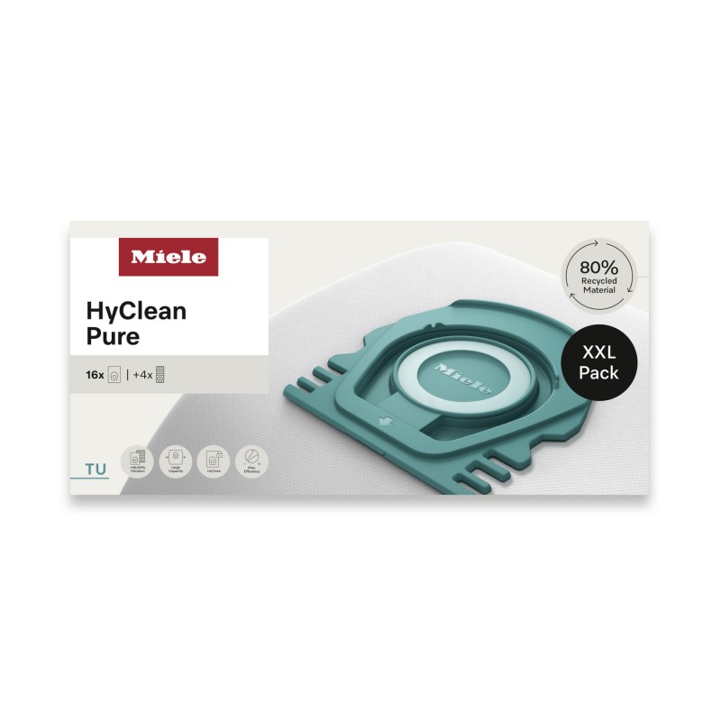 MIELE Sacs à poussière paquet XXL TU HyClean Pure (12695210)