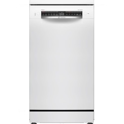 Bosch SPS4HKW49E, Série 4, Lave-vaisselle pose libre, 45 cm, Blanc