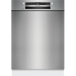 Bosch SMU4ECS28E, Série 4, Lave-vaisselle intégrable sous plan, 60 cm, Inox