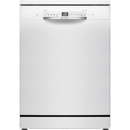 Bosch SMS2HTW08E, Série 2, Lave-vaisselle pose libre, 60 cm, Blanc