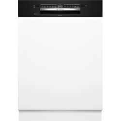 Bosch SMI4HCB07E, Série 4, Lave vaisselle intégrable, 60 cm, Noir