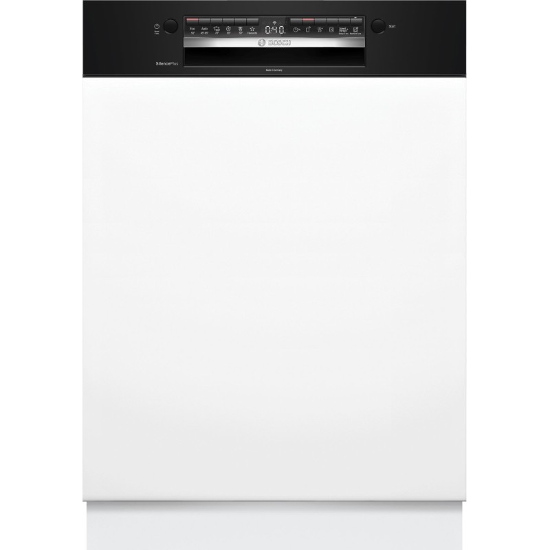 Bosch SMI4HCB07E, Série 4, Lave vaisselle intégrable, 60 cm, Noir