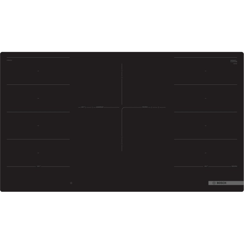 Bosch PXV901DV1E, Série 8, Table de cuisson à induction, 90 cm, design affleuré