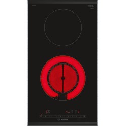 Bosch PKF375FP2E, Série 6, Table de cuisson électrique domino, 30 cm, Profils latéraux