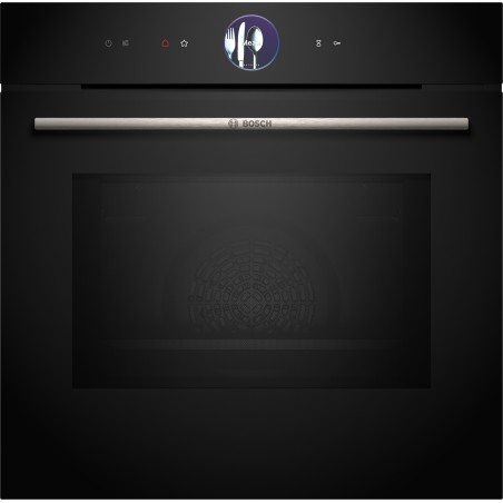 Bosch HMG7361B1, Série 8, Four encastrable avec fonction micro-ondes, 60 x 60 cm, Noir