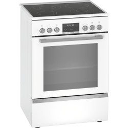 Bosch HKS79R220, Série 6, Cuisinière indépendante électrique, Blanc