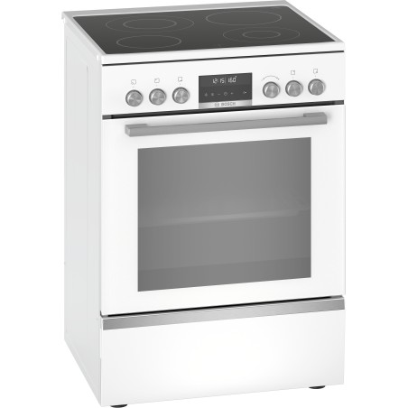 Bosch HKS79R220, Série 6, Cuisinière indépendante électrique, Blanc