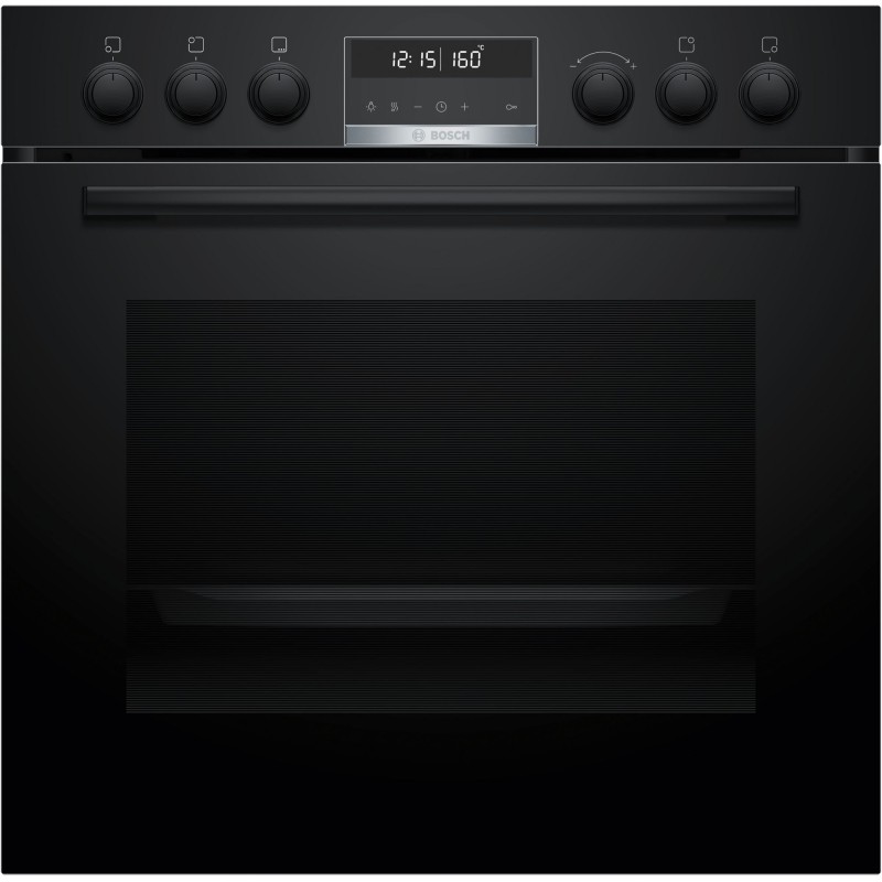 Bosch HEG578BB3, Série 6, Cuisinière encastrable, 60 x 60 cm, Noir