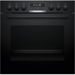 Bosch HEB578BB3, Série 6, Cuisinière encastrable, 60 x 60 cm, Noir