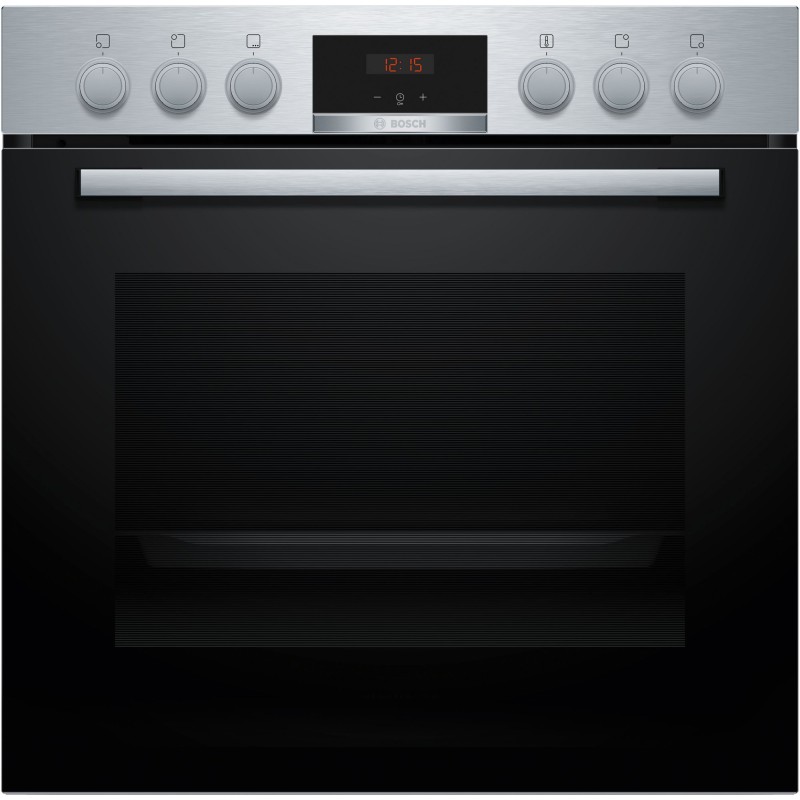 Bosch HEA513BS3, Série 4, Cuisinière encastrable, 60 x 60 cm, Acien inoxydable