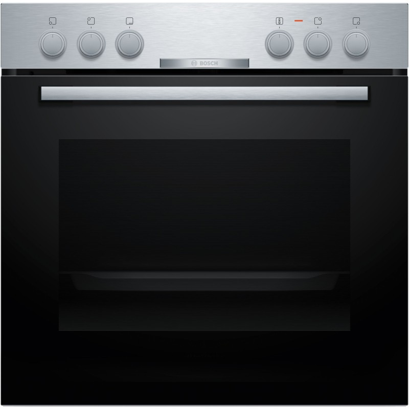 Bosch HEA510BS3, Série 2, Cuisinière encastrable, 60 x 60 cm, Acien inoxydable