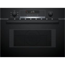 Bosch CMA585GB1, Série 6, Four combine micro-ondes avec hot air, 60 x 45 cm, Noir