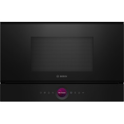 Bosch BFR7221B1, Série 8, Micro-ondes encastrable, Noir