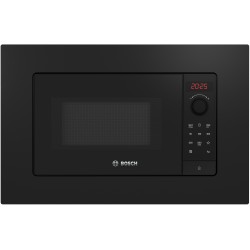 Bosch BFL623MB4, Série 2, Micro-ondes encastrable, 60 x 38 cm, Noir