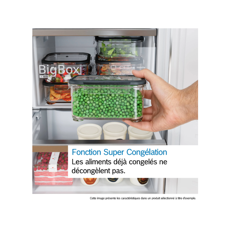 Bosch KGN33NSDB, Réfrigérateur combiné, Argent, Total No Frost