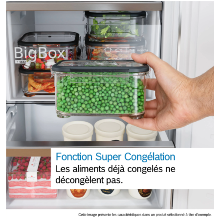 Bosch KGN33NSDB, Réfrigérateur combiné, Argent, Total No Frost