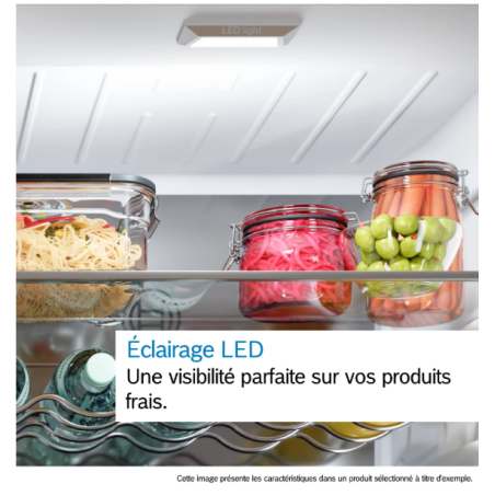 Bosch KGN33NSDB, Réfrigérateur combiné, Argent, Total No Frost