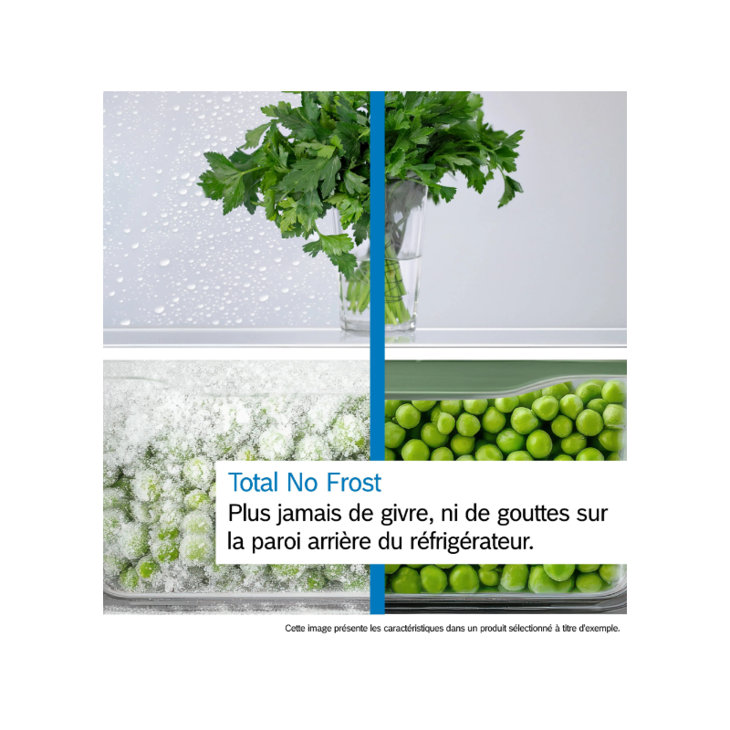 Bosch KGN33NSDB, Réfrigérateur combiné, Argent, Total No Frost