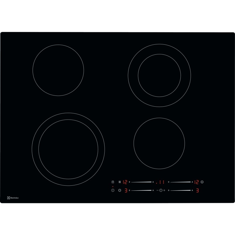Electrolux GK69TSO, Vitrocéramique