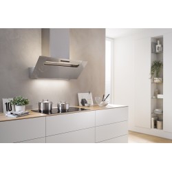 Berbel BKH 120 EG-2 argent métallisé avec PlasmaMade, Hotte oblique Ergoline (4011571-600)
