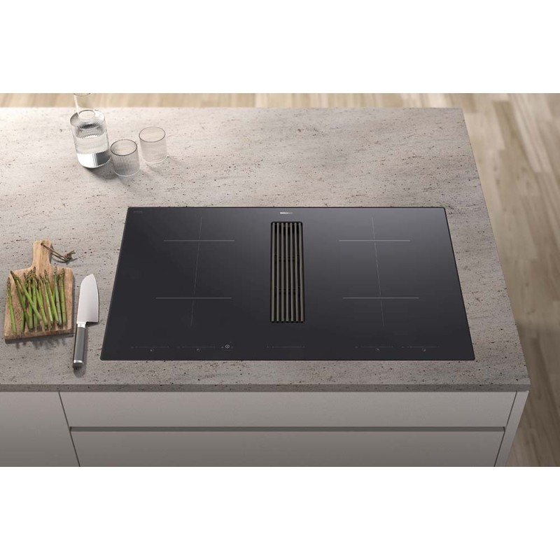 Wesco WKA 83 Piana Pro circuit fermé avec PlasmaMade, Plan de cuisson aspirant  Plasma (4013956-600)