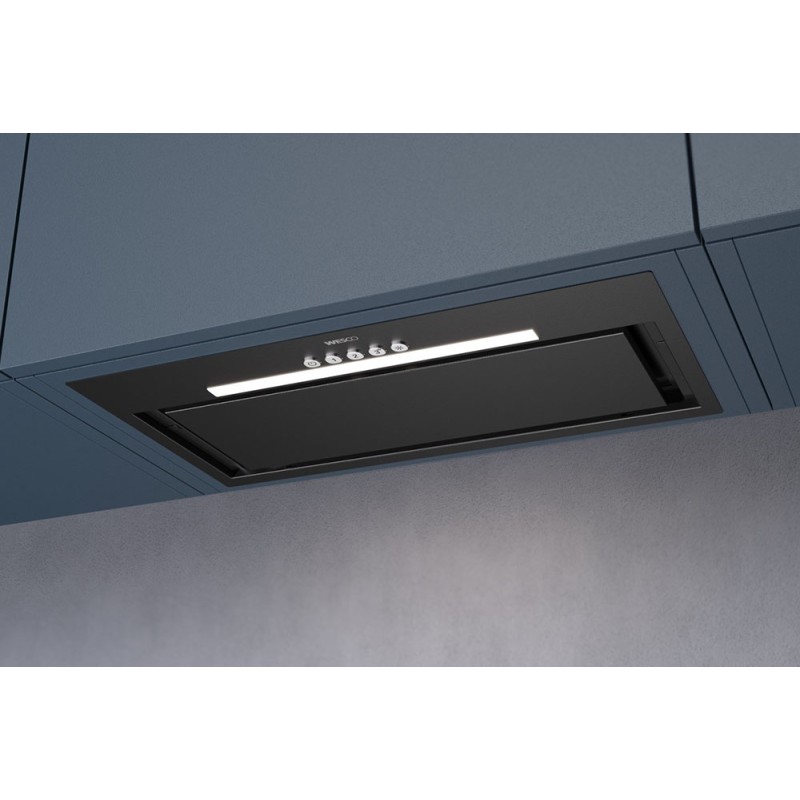 Wesco EVM 200-52 noir, circuit fermé, hotte intégrable circuit fermé (4013934-200)